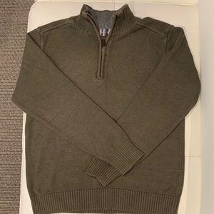 Oscar De La Renta Half Zip Sweater